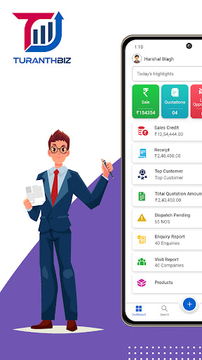 Android application TuranthBiz screenshort