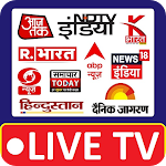 Cover Image of Unduh Hindi News Live TV | Hindi News Live 66.0 APK