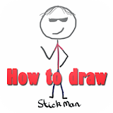 How to draw stickman icon