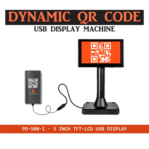 Dynamic QR Code Display logo