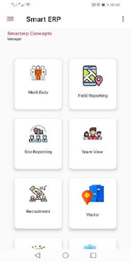 DCM Smart ERP Screen 2