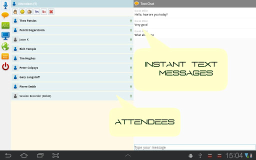 Android application Electa Live 8 screenshort