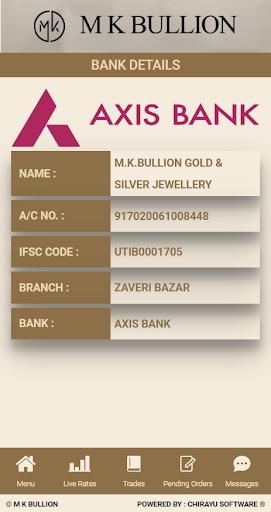 M K BULLION Screen 3