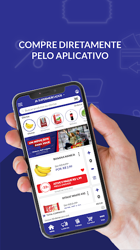 Android application JA Supermercados screenshort