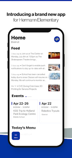 Android application Hermann Bearcats screenshort