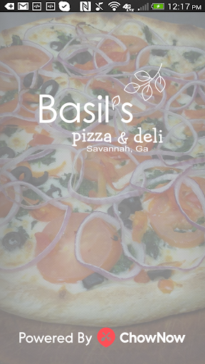 Android application Basil's Pizza & Deli screenshort