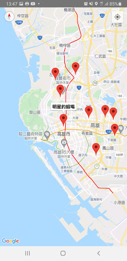 Shrimp fishing field -Taiwan-