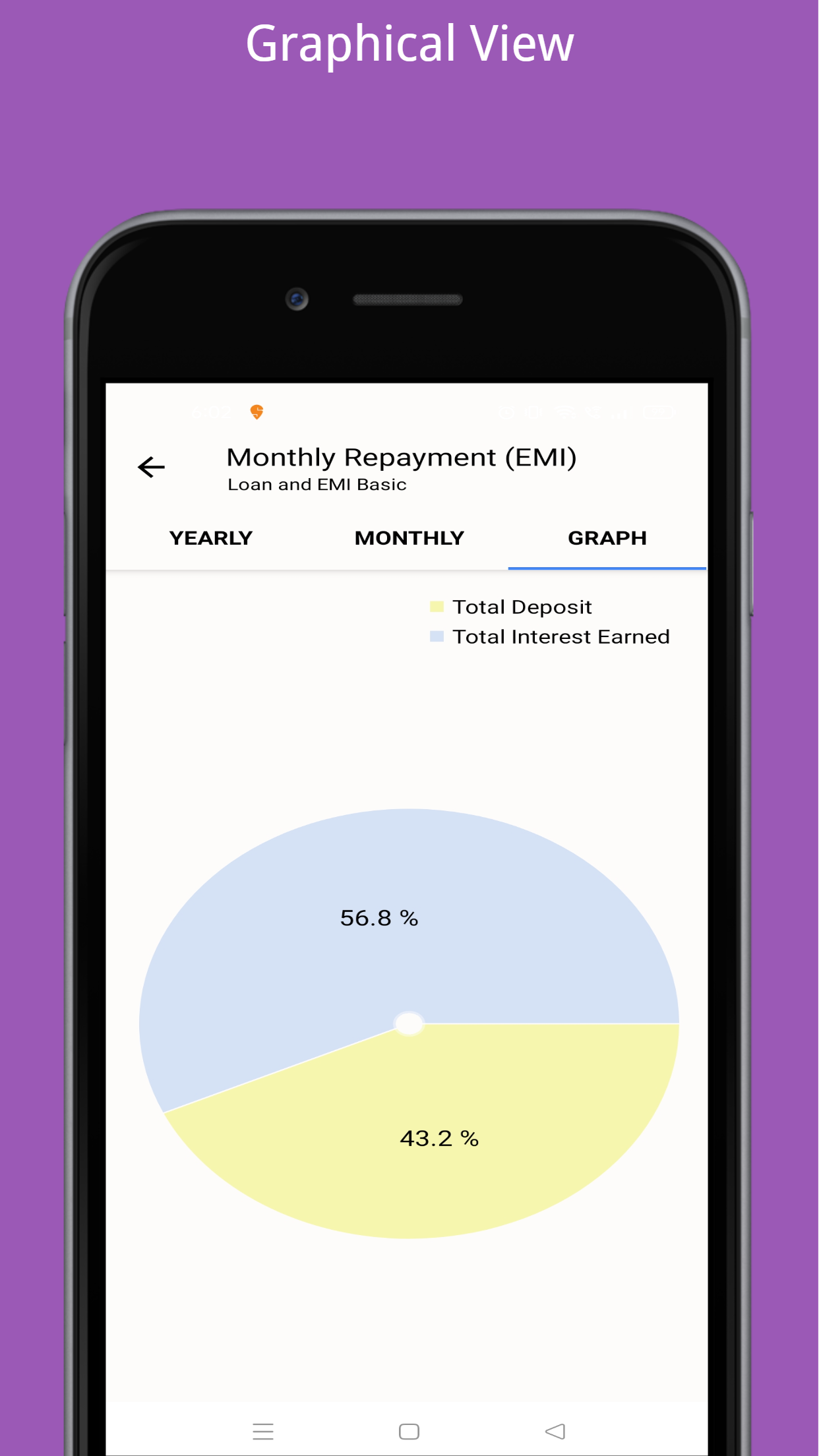 Bank Calculator of India Screen 3