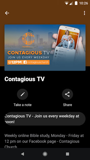Contagious Church Screen 3