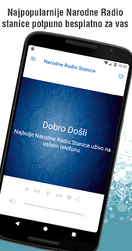 Android application Narodne Radio Stanice 2.0 screenshort