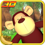 Cover Image of Herunterladen Jungle Monkey Fruit 3D Games  APK