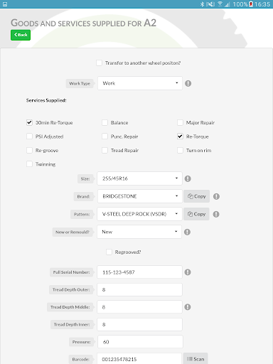 e-jobsheet Screen 3