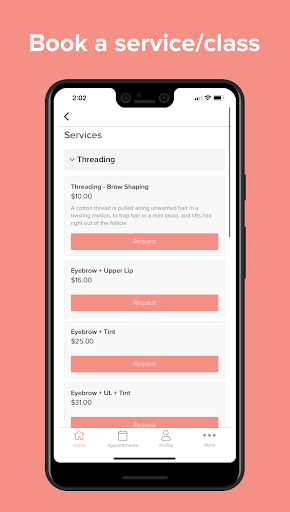 Unique Threading Waxing Studio Screenshot 3 - AppWisp.com