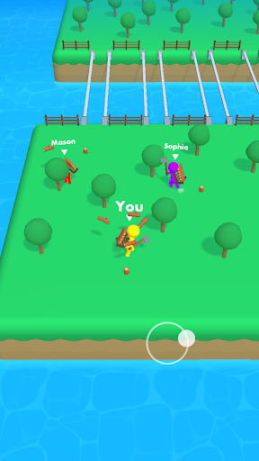 Android application Lumber Bridge Race screenshort