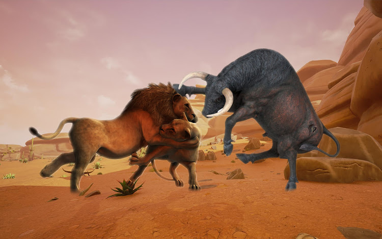Wild Animal Fighting Games 3D - 4.3 - (Android)