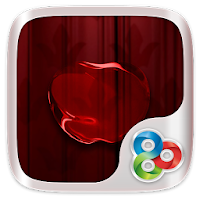 Red apple GO Launcher Theme