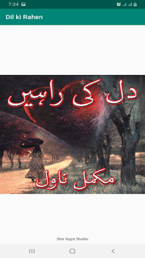 Android application Dil ki Rahen Urdu Novel screenshort