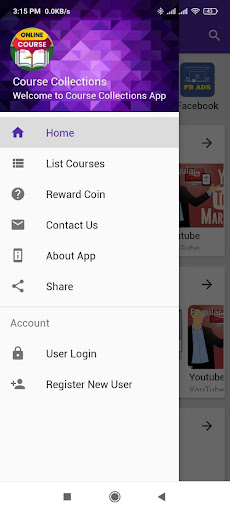 Course Collections Screen 2