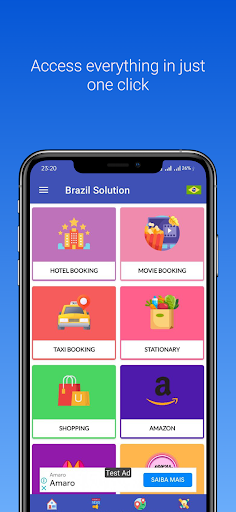 Android application All in one Brazil Online Hub screenshort