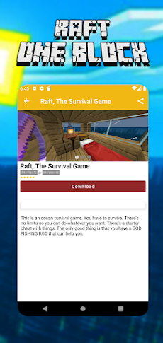 Mod Raft Survival for MCPE - Oのおすすめ画像4