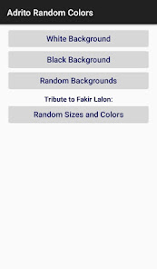 Adrito Random Color Generator 2.0 APK + Mod (Free purchase) for Android