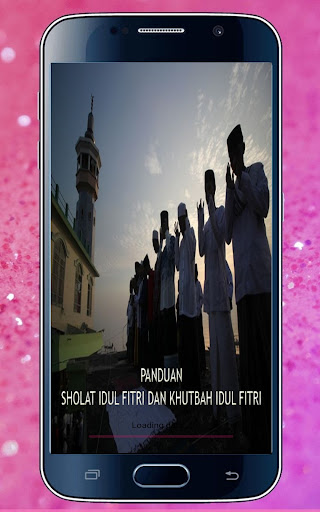Android application Panduan Sholat Idul Fitri screenshort
