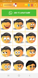 emojis & stickers