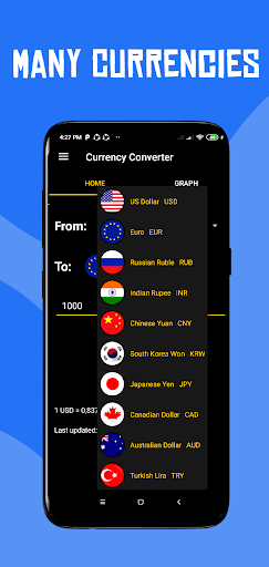 Currency Converter Screenshot 3 - AppWisp.com
