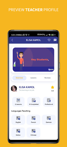 WhyNot? | LEARNING PLATFORM Screen 2