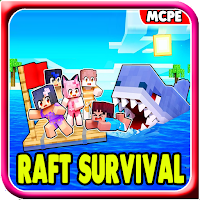 One Block Raft Survival MCPE
