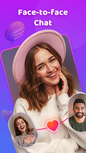 Android application TocToc - live video chat screenshort
