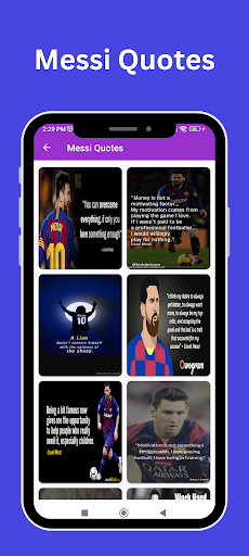 Ronaldo Messi Quotes Screen 3
