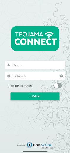 Android application Teojama Connect screenshort