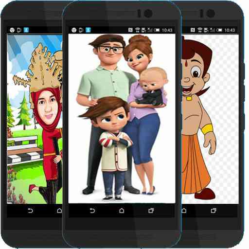 Karikatur Wallpaper Android logo