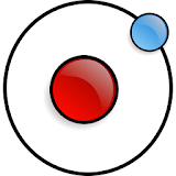 Particle physics icon