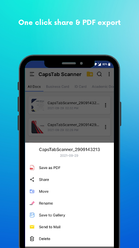 CapsTab Scanner