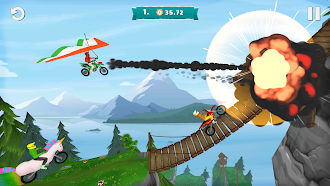 Game screenshot Airborne Motocross Bike Racing apk download