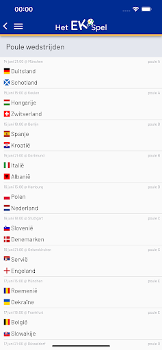 Het EK Spel Screen 3