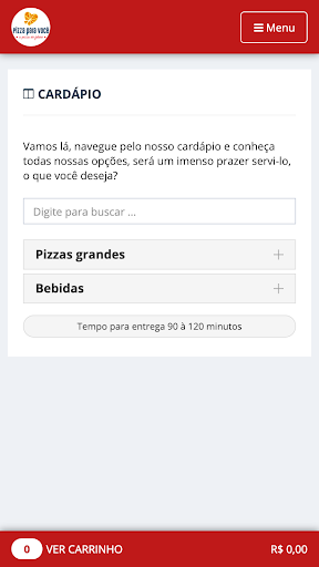 Pizza para você Screen 2
