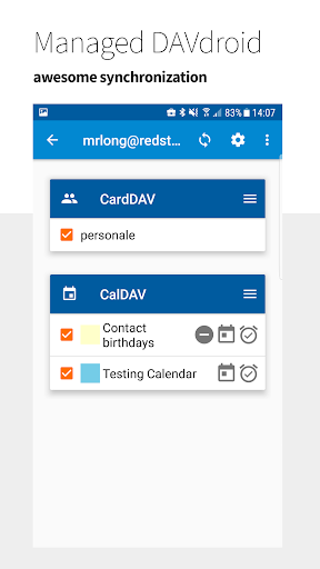 Managed DAVx⁵ for Enterprise