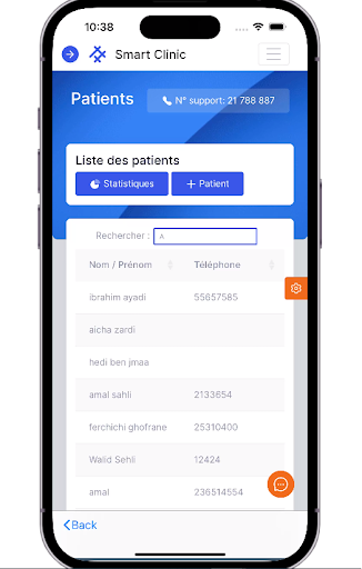 Smart Clinic Screen 2