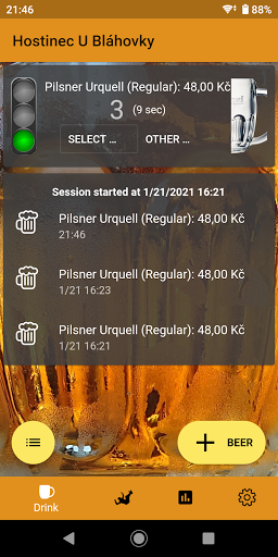 Android application BeerCounter 3 screenshort