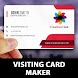 訪問カードメーカー、サンプル - 無料カード作成アプリ - Androidアプリ