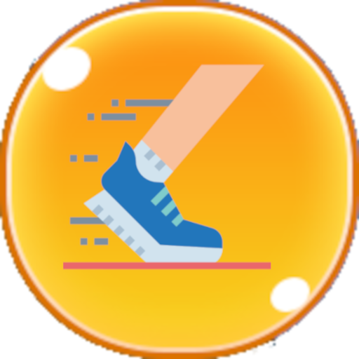 Sport of athletics and marbles logo