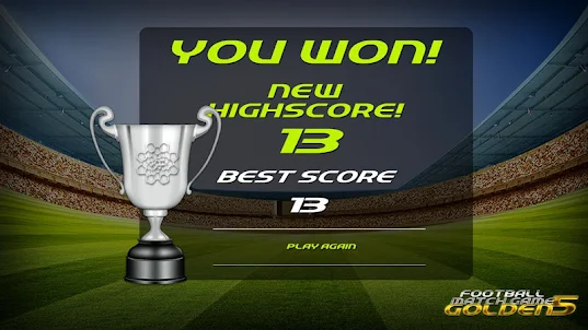 Golden 5 - Football Match Game
