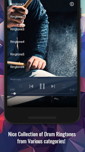 Drum Ringtones Screen 2