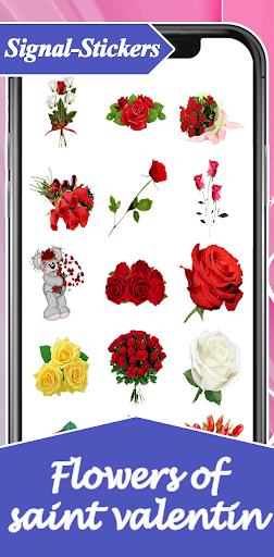 Stickers for Signal valentine Screen 3