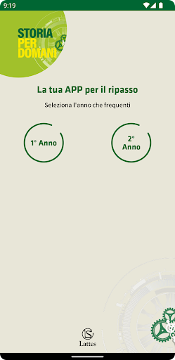 Android application Storia per domani screenshort