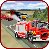 Firefighter Emergency Truck icon