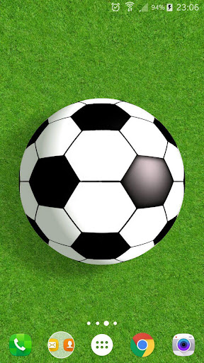 Android application Football 3D Live Wallpaper screenshort